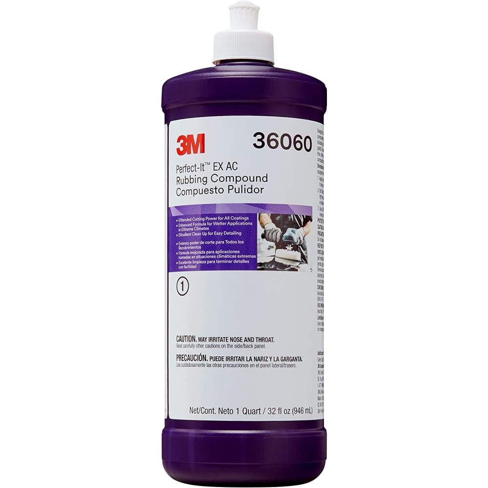 3M Perfect It EX Rubbing Compound Quart 36060 by 3M