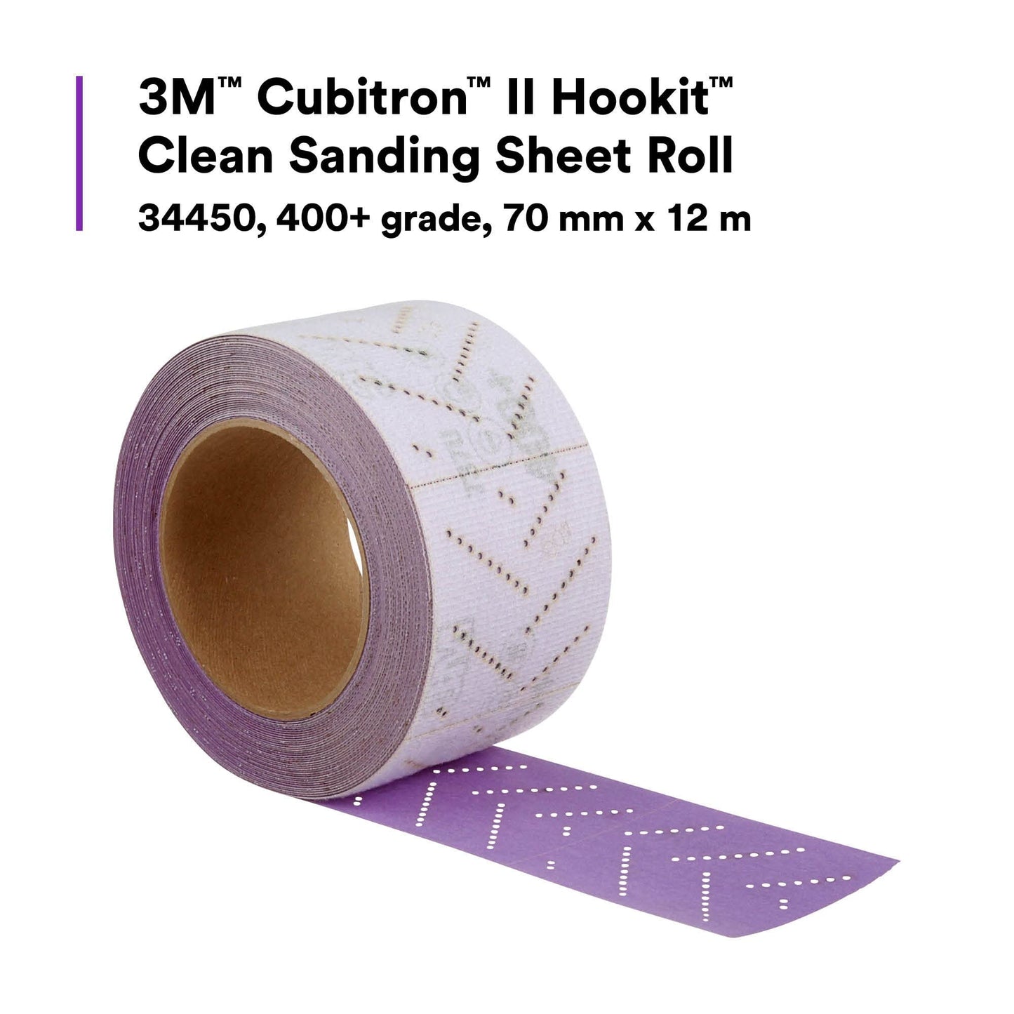 3M - 3M CUBITRON II CLEAN SANDING HOOKIT ABRASIVE ROLL (34450)