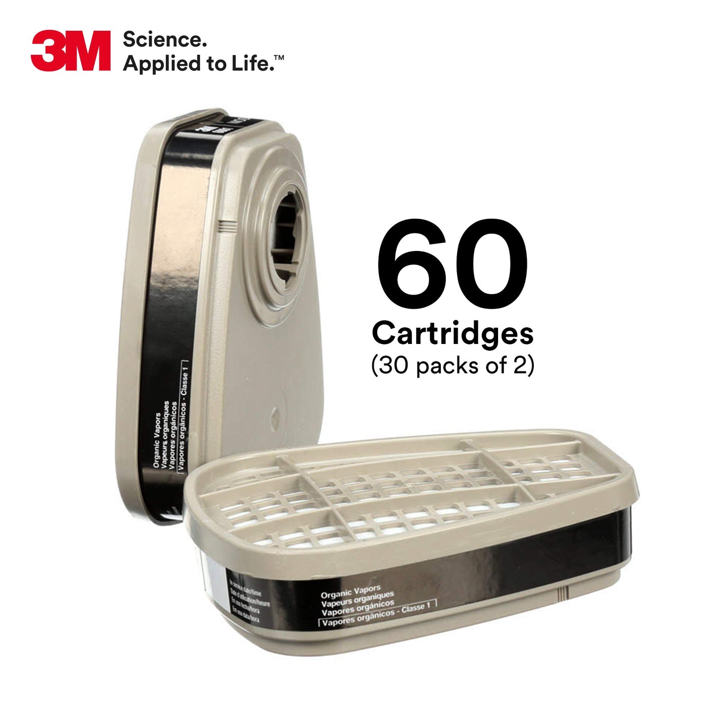 3M™ Organic Vapour Cartridge, 6001