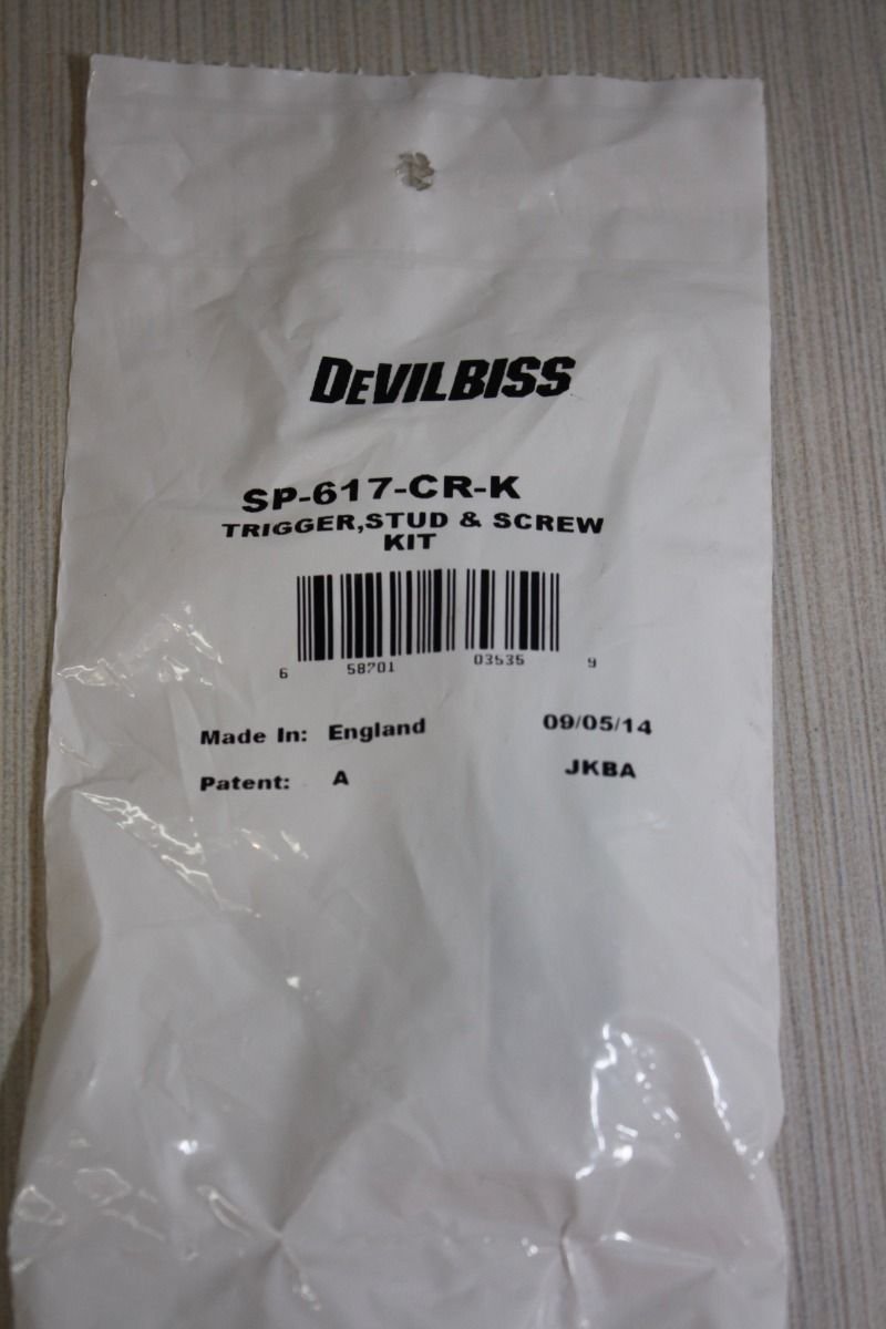 Devilbiss Automotive Refinishing DV703535 Sp617-Cr-K Trigger Stud & Screw Kit