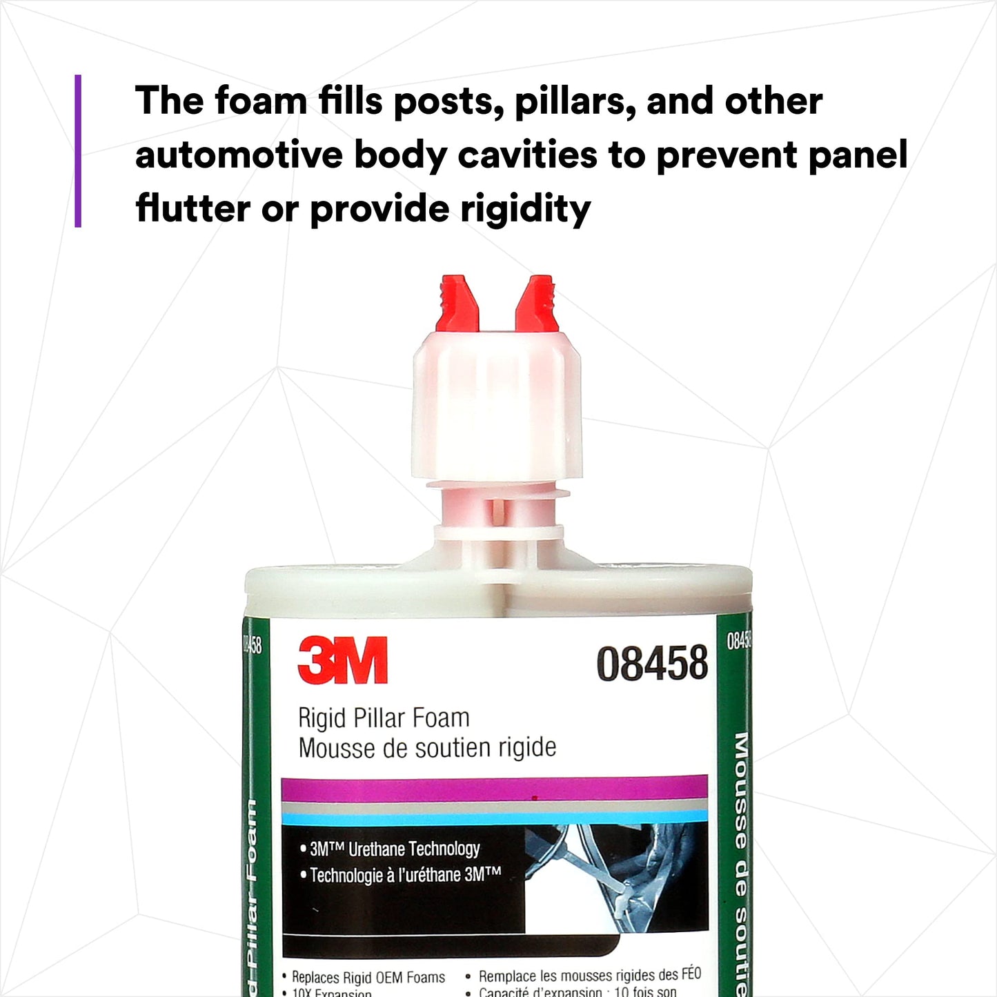 3M 08458 Rigid Pillar Foam Cartridge - 200 ml
