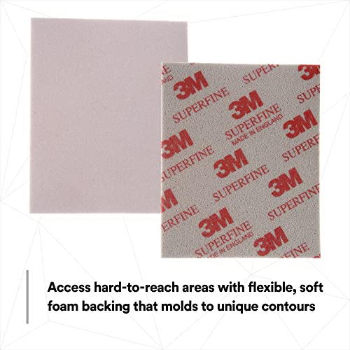 3M 2602 3M Superfine Softback Sanding Sponge