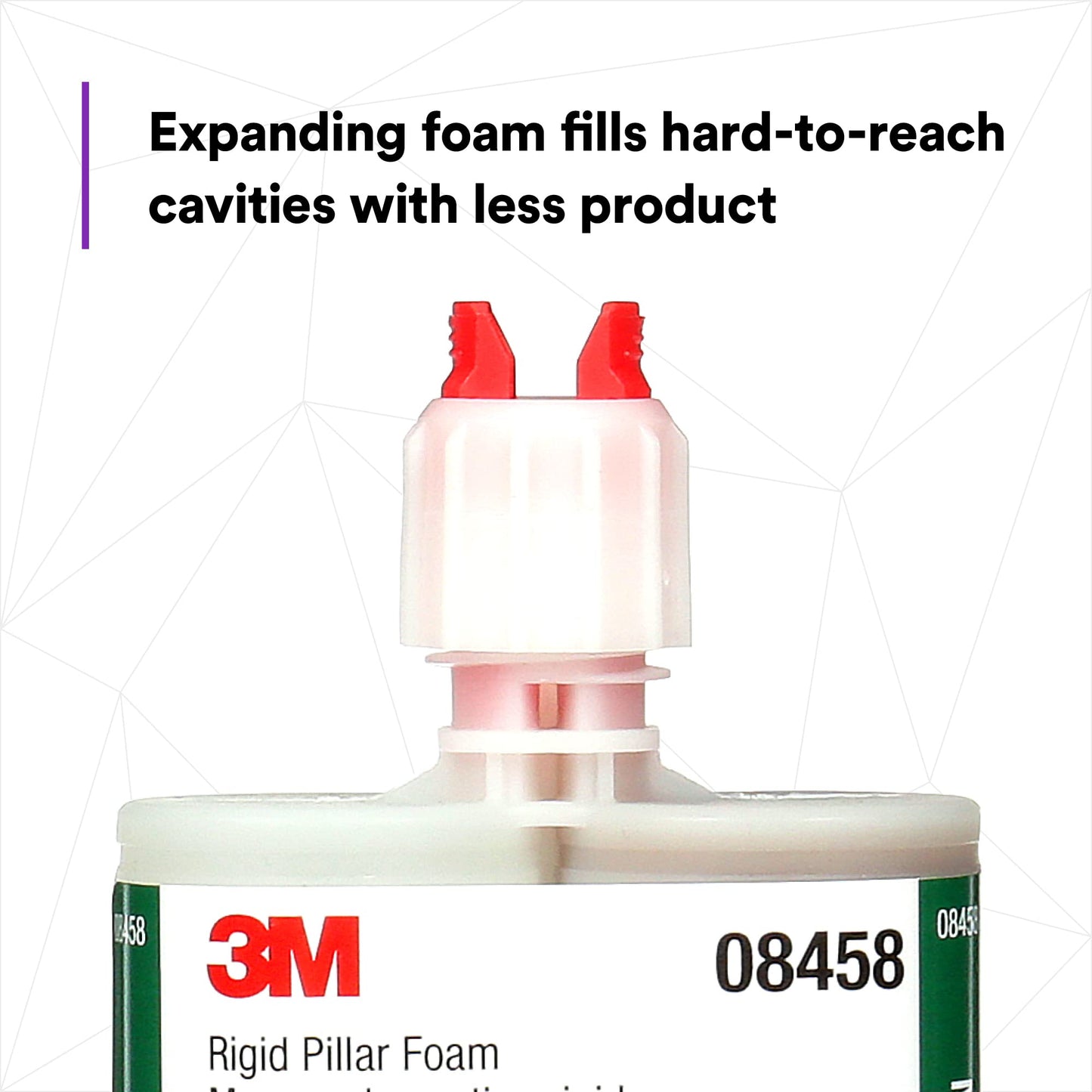 3M 08458 Rigid Pillar Foam Cartridge - 200 ml