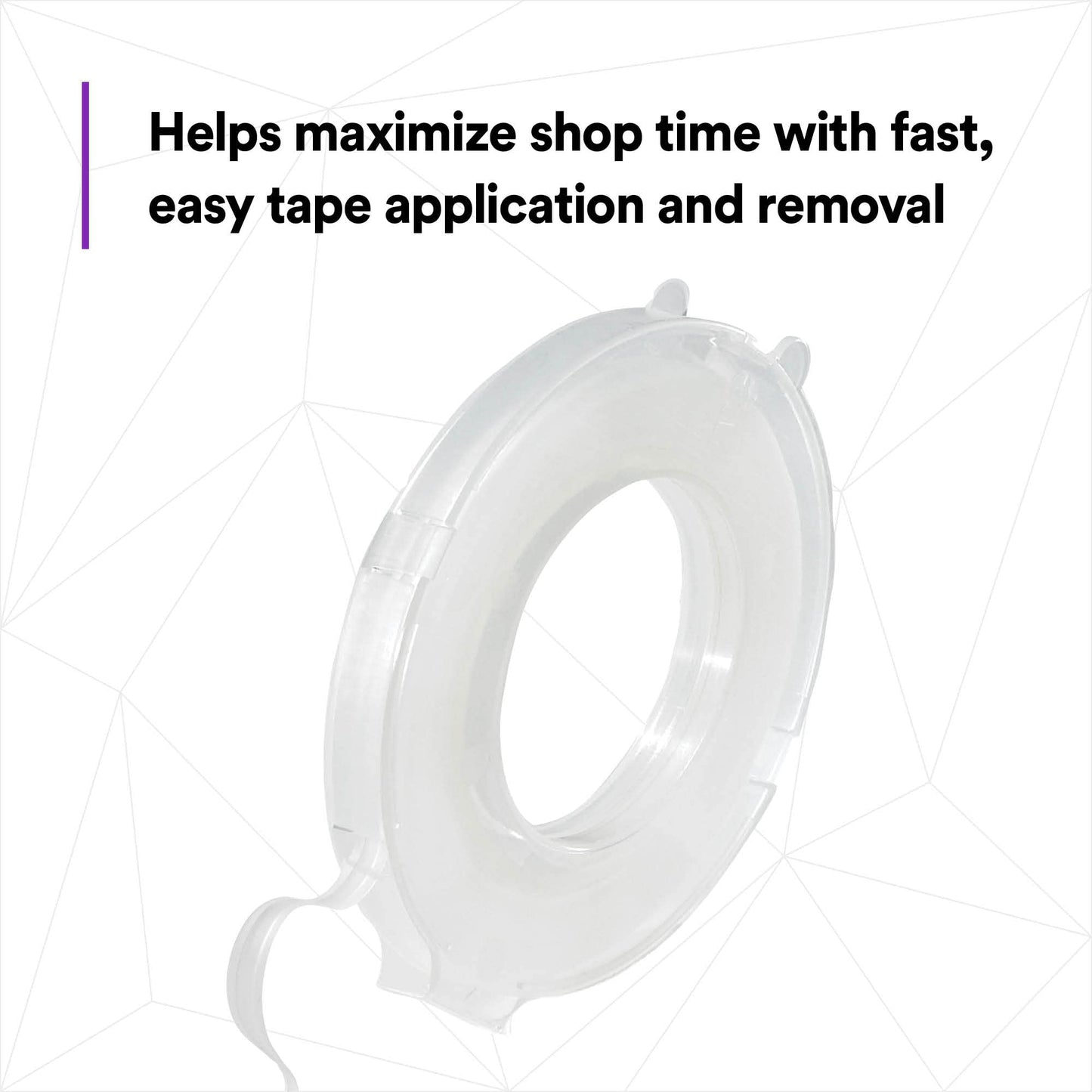 3M Automotive Repair Smooth Transition Tape, 06800, 1/4 in x 30 ft (6.4 mm x 9.14 m) roll, 1 Pack