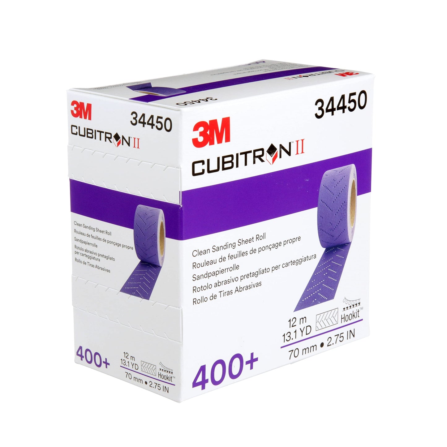 3M - 3M CUBITRON II CLEAN SANDING HOOKIT ABRASIVE ROLL (34450)