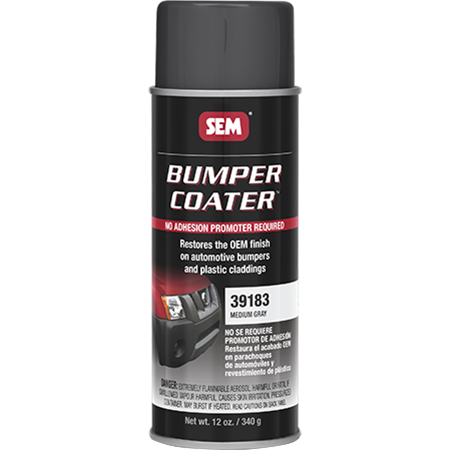 SEM 39183 Medium Gray Bumper Coater Aerosol - 16 oz.