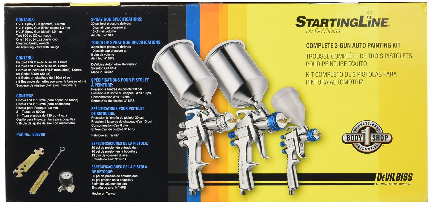 DeVilbiss SLG StartingLine Gun Kits