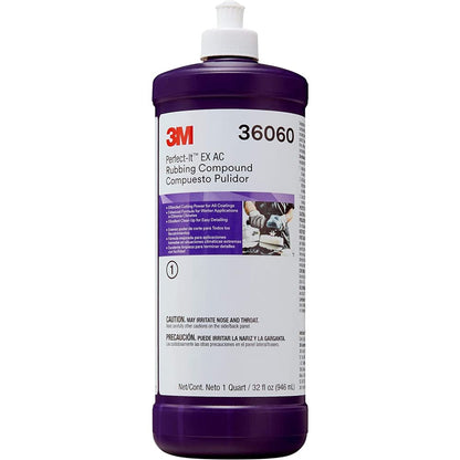3M Perfect It EX Rubbing Compound Quart 36060 by 3M