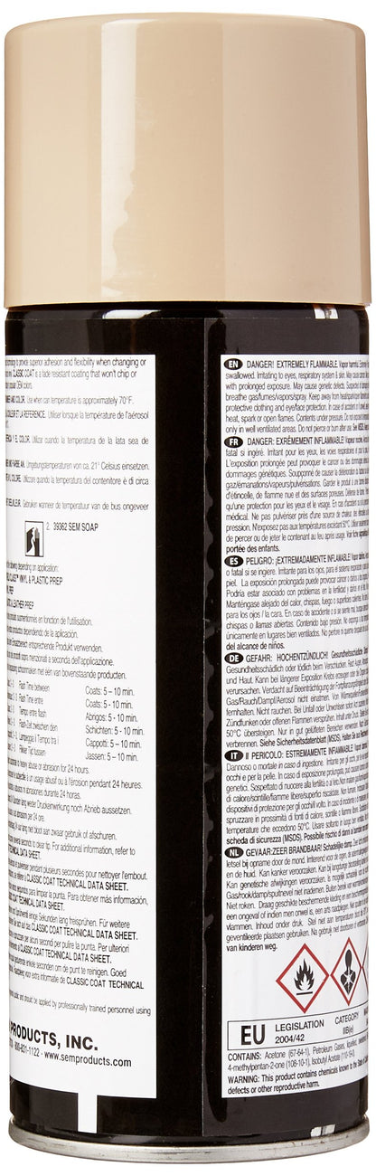 SEM Products 17403 Lite Cashmere Classic Coat - 16 oz.