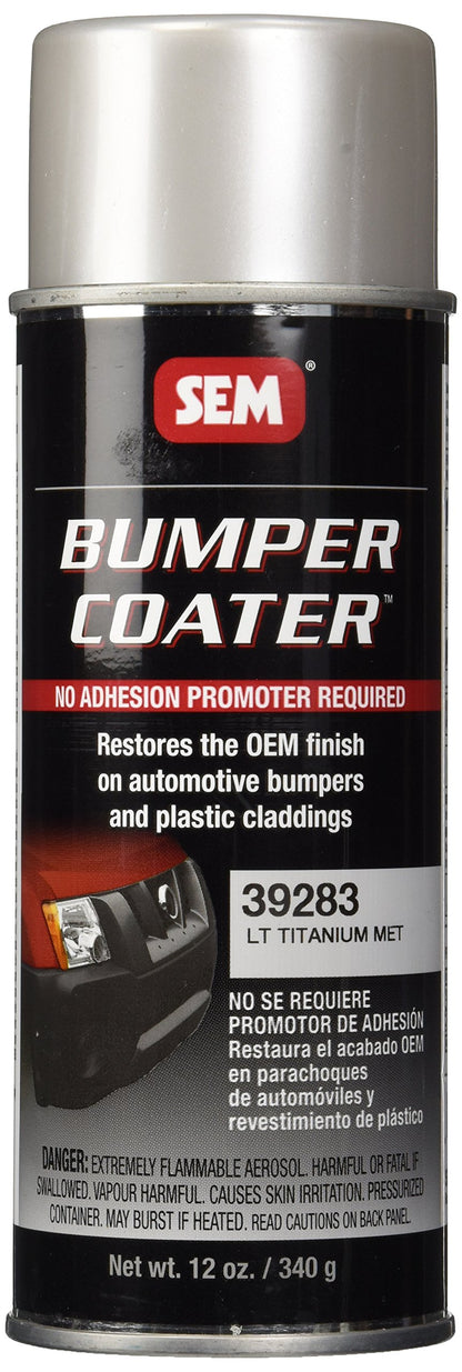 SEM 39283 Lite Titanium Bumper Coater Aerosol - 16 oz.
