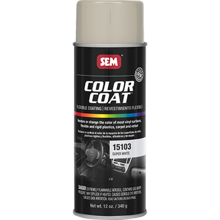 SEM 15103 Super White Color Coat - 16 oz.