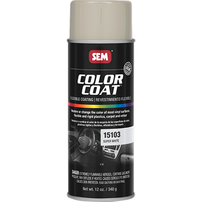 SEM 15103 Super White Color Coat - 16 oz.