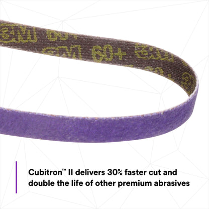 Cubitron 3M II File Belt, 10 Belts per Carton