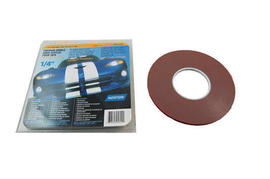 TAPE DOUBLE SIDED ACRYLIC 1/4IN X 20YDS