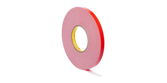 3M MMM 6394 06394 1/2" Double Sided Attachment Tape, Grey