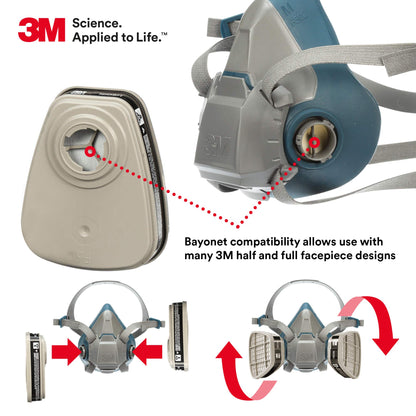 3M™ Organic Vapour Cartridge, 6001