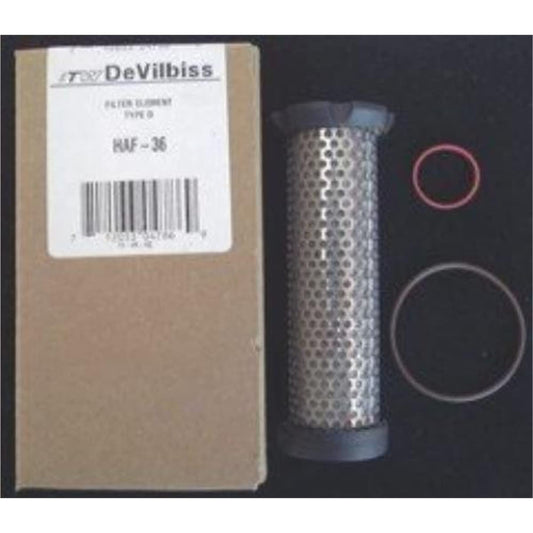 Devilbiss Dv190937 Haf-36 Charcoal Element