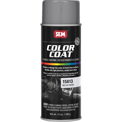 SEM 15813 Medium Dark Pewter Color Coat - 16 oz.