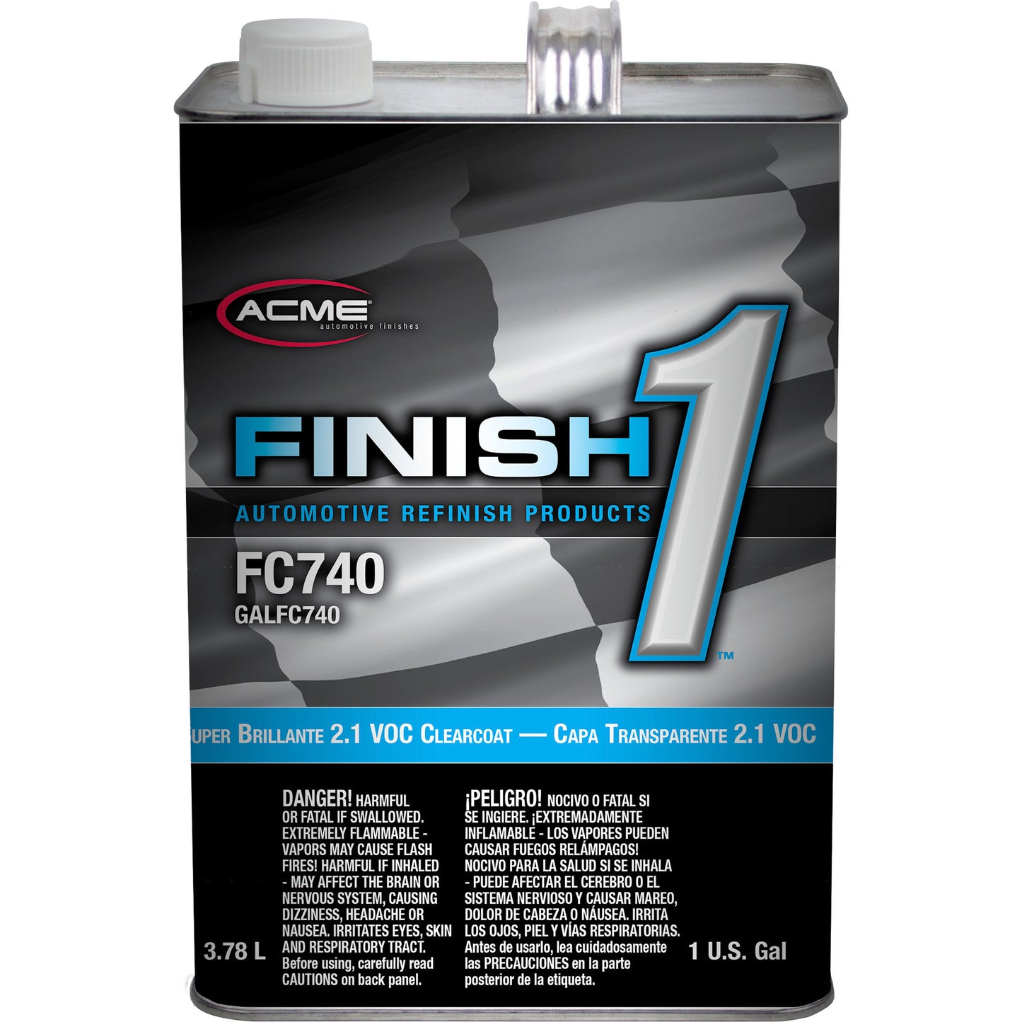 Acme Finish 1™ FC740 2.1 VOC Super Brillante Clearcoat