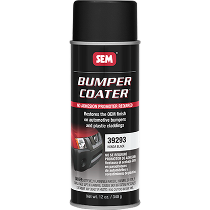 SEM 39293 Honda Black Bumper Coater Aerosol - 16 oz.