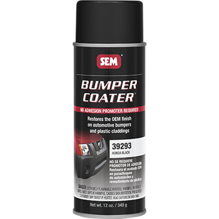 SEM 39293 Honda Black Bumper Coater Aerosol - 16 oz.