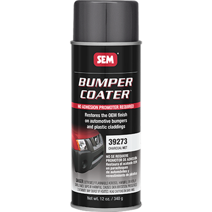 SEM 39273 Charcoal Bumper Coater Aerosol - 16 oz.