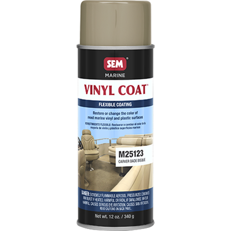 SEM  M25123 Marine Vinyl Coating Carver Dade Bisque - 16 oz