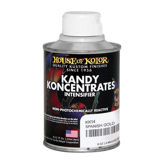 House of Kolor KK14-C02 Spanish Gold Kandy Koncentrate (1/2 Pint)