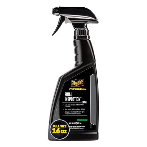 Meguiar's M34 Mirror Glaze Final Inspection