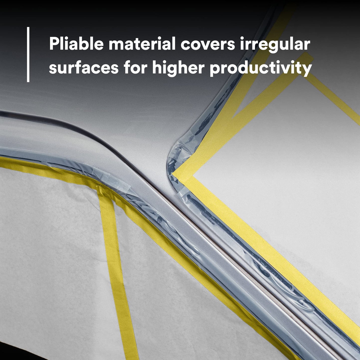 3M White Masking Paper, 06537, 6 in x 750 ft (152.4 mm x 228.6 m), 1 Pack