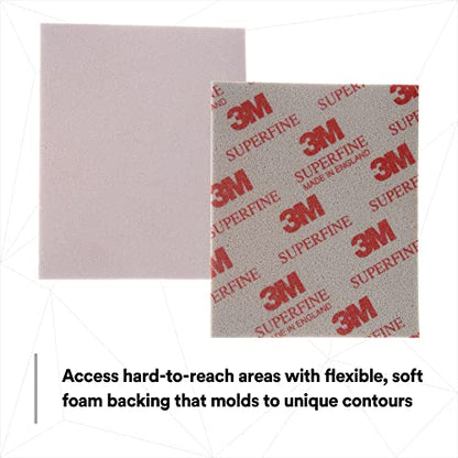 3M 2602 3M Superfine Softback Sanding Sponge