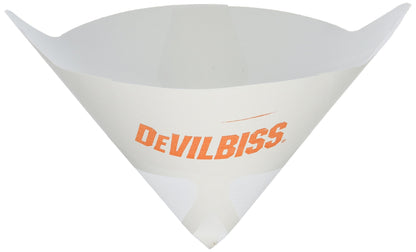 DeVilbiss 802351 190 Micron Fine Nylon Paint Strainer, (Box of 100)