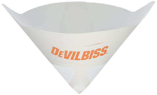 DeVilbiss 802351 190 Micron Fine Nylon Paint Strainer, (Box of 100)
