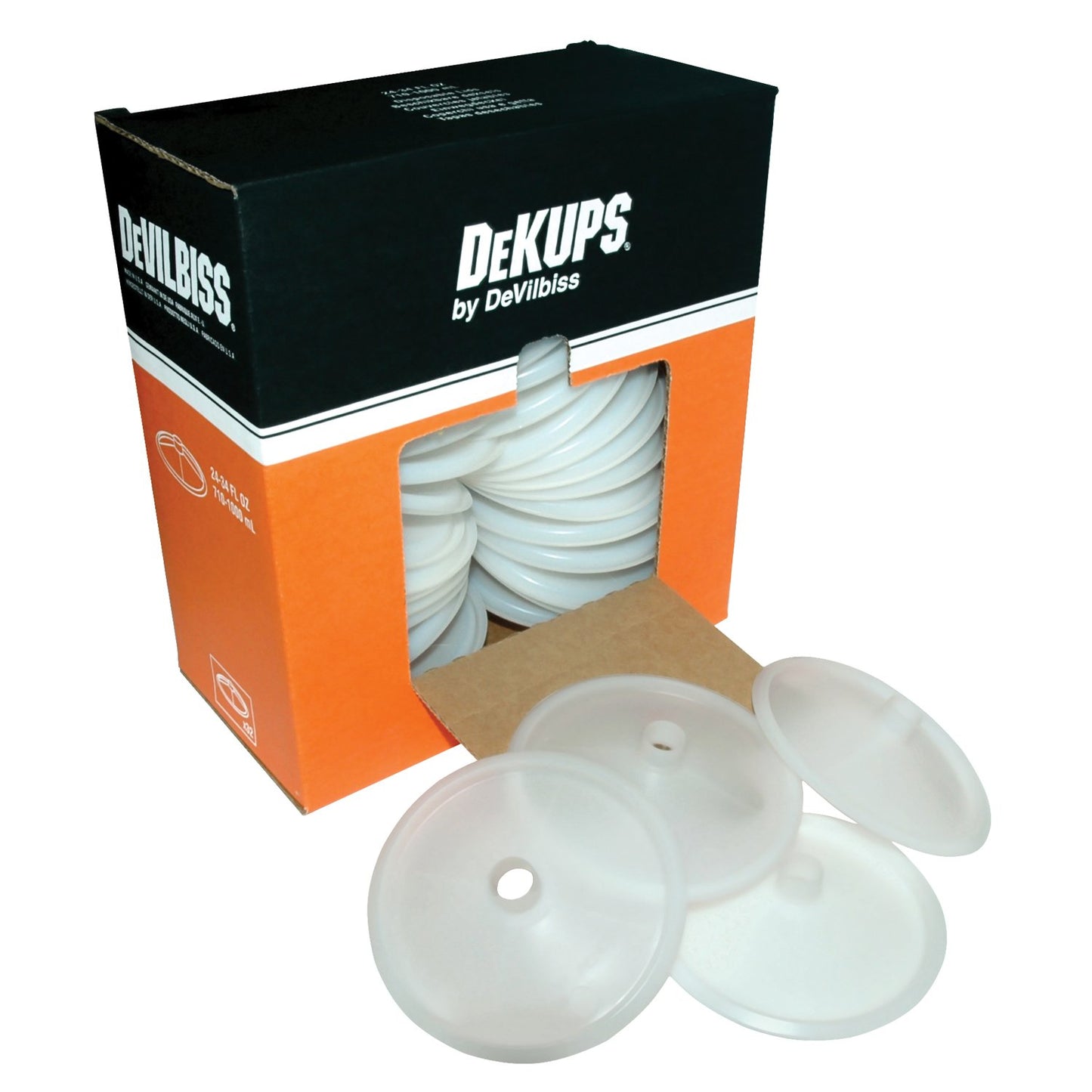 Box of 24 oz./710 ml. Disposable Lids (32 per Box)